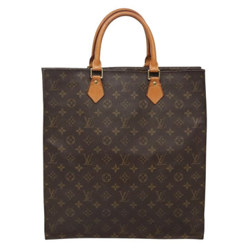 LOUIS VUITTON Monogram Sac Plat Hand Bag M51140 LV Auth BA4419 - 0