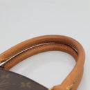 LOUIS VUITTON Monogram Sac Plat Hand Bag M51140 LV Auth BA4419-8