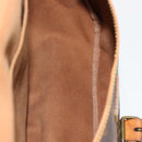 LOUIS VUITTON Monogram Saumur 35 Shoulder Bag M42254 LV Auth BA4420-11