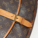 LOUIS VUITTON Monogram Saumur 35 Shoulder Bag M42254 LV Auth BA4420-24