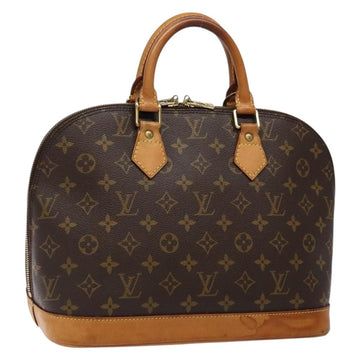 LOUIS VUITTON Monogram Alma Hand Bag M51130 LV Auth BA4423
