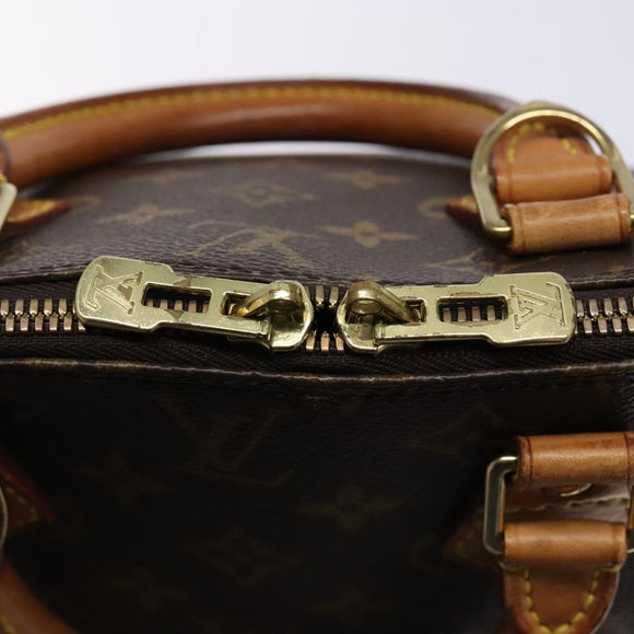 LOUIS VUITTON Monogram Alma Hand Bag M51130 LV Auth BA4423
