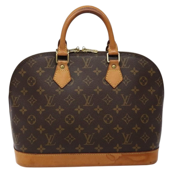 LOUIS VUITTON Monogram Alma Hand Bag M51130 LV Auth BA4423