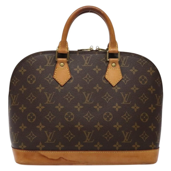 LOUIS VUITTON Monogram Alma Hand Bag M51130 LV Auth BA4423