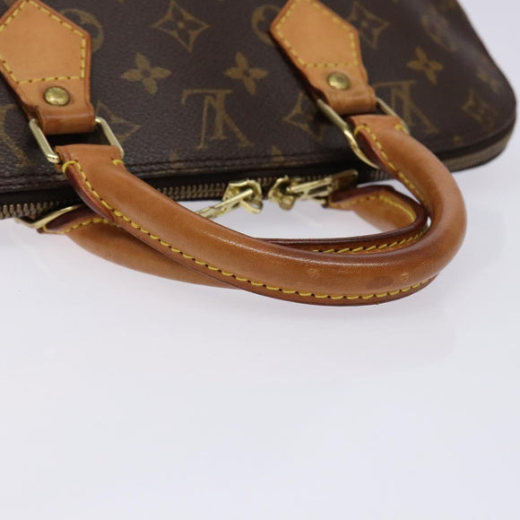 LOUIS VUITTON Monogram Alma Hand Bag M51130 LV Auth BA4423
