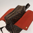 LOUIS VUITTON Damier Ebene Naviglio Shoulder Bag N45255 LV Auth BA4424-7