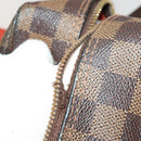 LOUIS VUITTON Damier Ebene Naviglio Shoulder Bag N45255 LV Auth BA4424-9