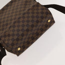 LOUIS VUITTON Damier Ebene Naviglio Shoulder Bag N45255 LV Auth BA4424-14