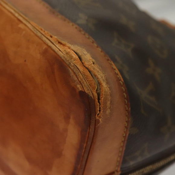 LOUIS VUITTON Monogram Alma Hand Bag M51130 LV Auth BA4426