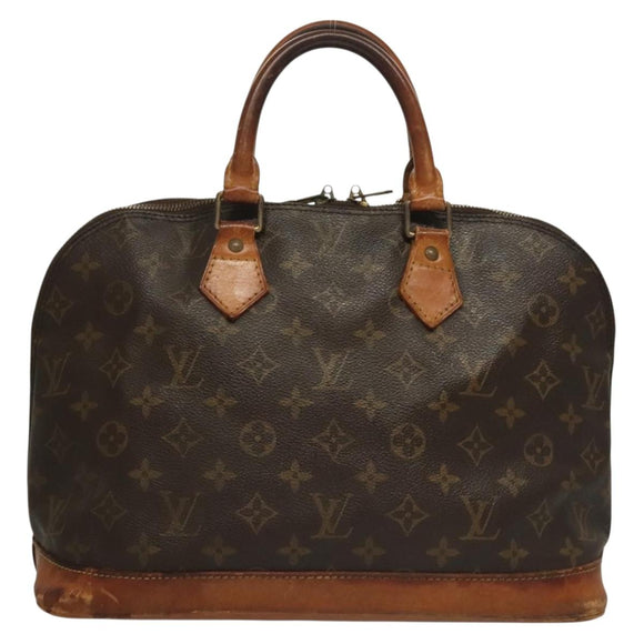 LOUIS VUITTON Monogram Alma Hand Bag M51130 LV Auth BA4426