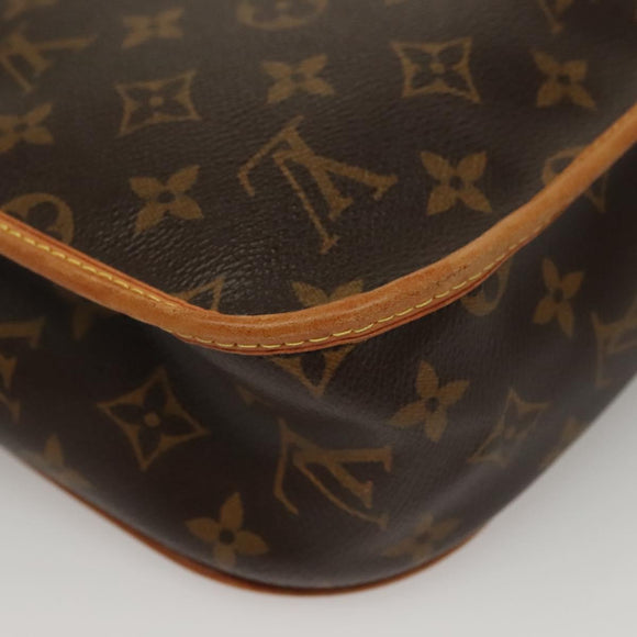 LOUIS VUITTON Monogram Messenger Bosphore PM Shoulder Bag M40106 LV Auth BA4430