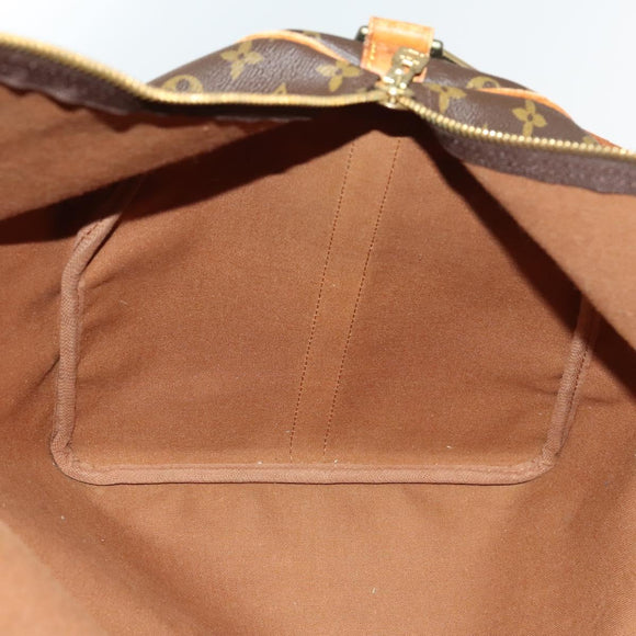 LOUIS VUITTON Monogram Keepall Bandouliere 60 Boston Bag M41412 LV Auth BA4435