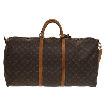 LOUIS VUITTON Monogram Keepall Bandouliere 60 Boston Bag M41412 LV Auth BA4435 - 0