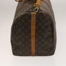 LOUIS VUITTON Monogram Keepall Bandouliere 60 Boston Bag M41412 LV Auth BA4435-3