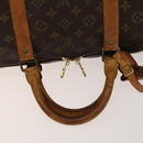 LOUIS VUITTON Monogram Keepall Bandouliere 60 Boston Bag M41412 LV Auth BA4435-8