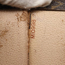 LOUIS VUITTON Monogram Sac Plat Hand Bag M51140 LV Auth BA4436-12