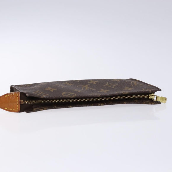 LOUIS VUITTON Monogram Bucket GM Accessory Pouch LV Auth BA4438