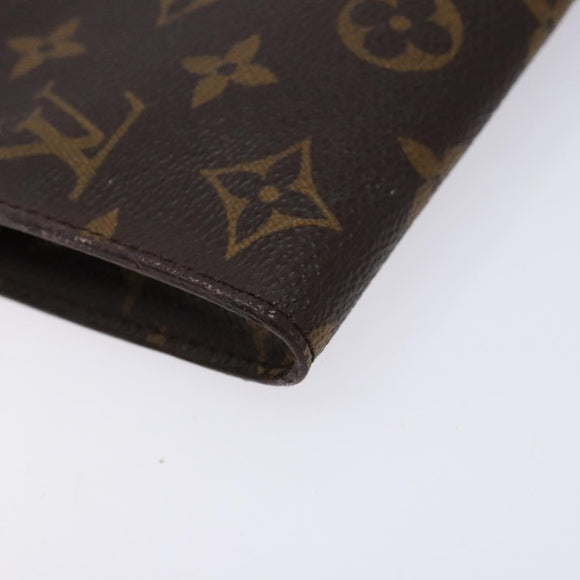 LOUIS VUITTON Monogram Bucket GM Accessory Pouch LV Auth BA4438