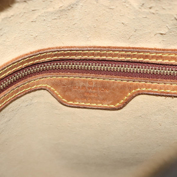 LOUIS VUITTON Monogram Looping GM Shoulder Bag M51145 LV Auth BA4448