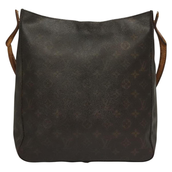 LOUIS VUITTON Monogram Looping GM Shoulder Bag M51145 LV Auth BA4448