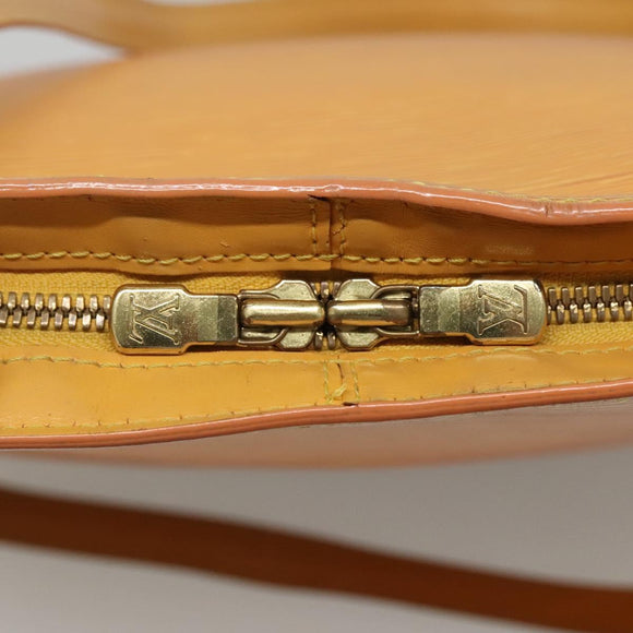 LOUIS VUITTON Epi Lussac Shoulder Bag Yellow M52289 LV Auth BA4449