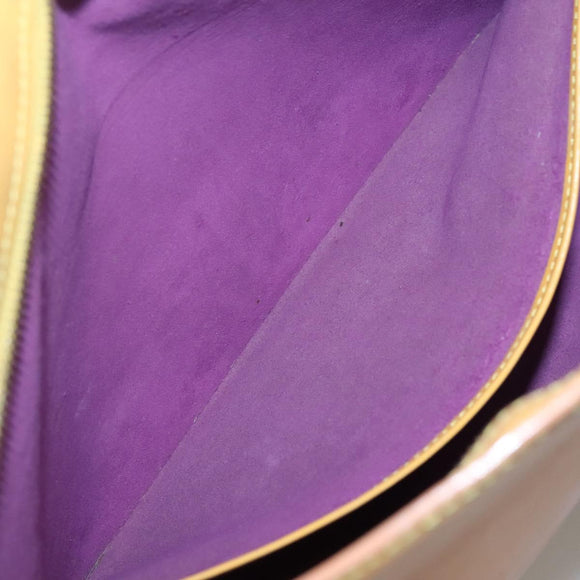 LOUIS VUITTON Epi Lussac Shoulder Bag Yellow M52289 LV Auth BA4449