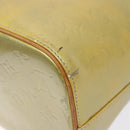 LOUIS VUITTON Monogram Vernis Houston Hand Bag Gris M91053 LV Auth BA4451-18