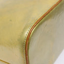 LOUIS VUITTON Monogram Vernis Houston Hand Bag Gris M91053 LV Auth BA4451-19