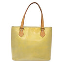 LOUIS VUITTON Monogram Vernis Houston Hand Bag Gris M91053 LV Auth BA4451-13