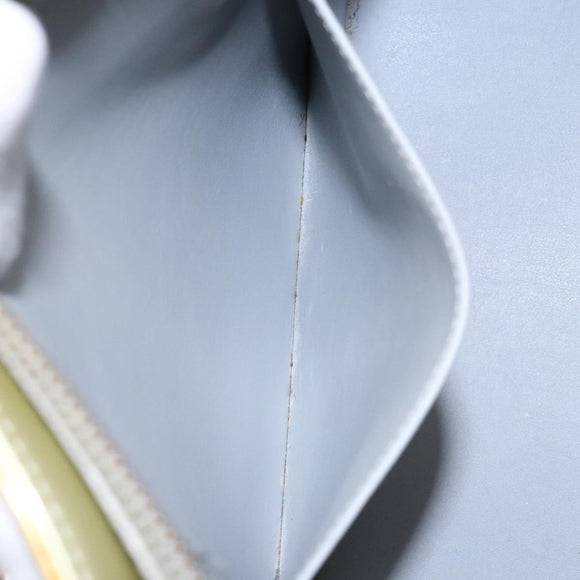 LOUIS VUITTON Monogram Vernis Houston Hand Bag Gris M91053 LV Auth BA4451