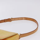 LOUIS VUITTON Monogram Vernis Thompson Street Tasche Gelb M91071 LV Auth BA4453-9