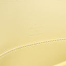 LOUIS VUITTON Monogram Vernis Thompson Street Tasche Gelb M91071 LV Auth BA4453-22