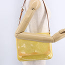 LOUIS VUITTON Monogram Vernis Thompson Street Tasche Gelb M91071 LV Auth BA4453-29