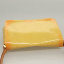 LOUIS VUITTON Monogram Vernis Thompson Street Bag Yellow M91071 LV Auth BA4453-6