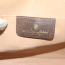 GUCCI GG Supreme Web Sherry Line Bag PVC Beige Gold 156 01 030 Auth BA4458-15