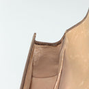 GUCCI GG Supreme Web Sherry Line Bag PVC Beige Gold 156 01 030 Auth BA4458-18