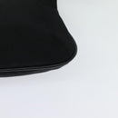 BURBERRY Nova Check Shoulder Bag Nylon Beige Silver Auth BA4461-16