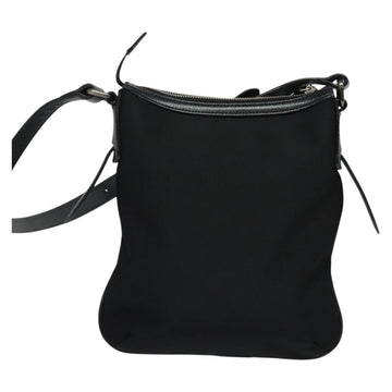 BURBERRY Nova Check Shoulder Bag Nylon Beige Silver Auth BA4461 - 0