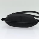 BURBERRY Nova Check Shoulder Bag Nylon Beige Silver Auth BA4461-5