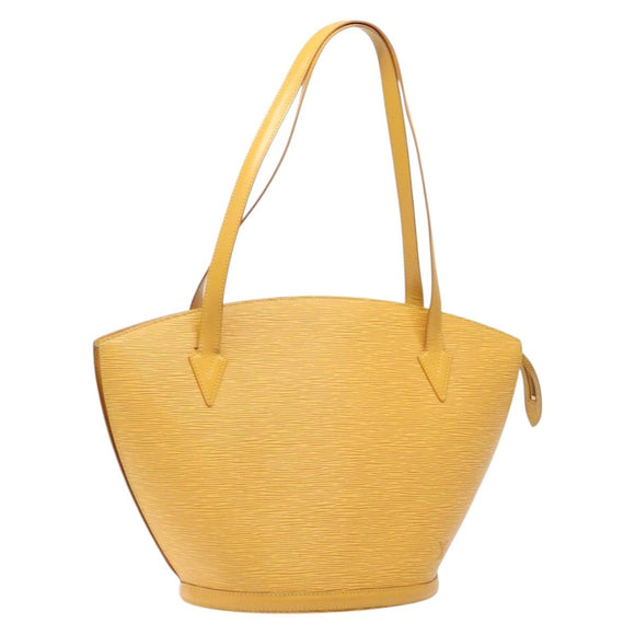 LOUIS VUITTON Epi Saint Jacques Shopping Shoulder Bag Yellow M52269 Auth BA4465