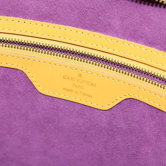 LOUIS VUITTON Epi Saint Jacques Shopping Shoulder Bag Yellow M52269 Auth BA4465