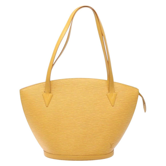 LOUIS VUITTON Epi Saint Jacques Shopping Shoulder Bag Yellow M52269 Auth BA4465