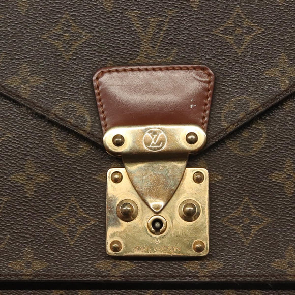 LOUIS VUITTON Monogram Monceau 26 Shoulder Bag M51187 LV Auth BA4477