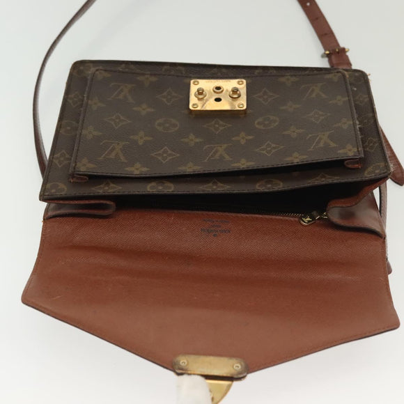 LOUIS VUITTON Monogram Monceau 26 Shoulder Bag M51187 LV Auth BA4477