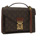 LOUIS VUITTON Monogram Monceau 26 Shoulder Bag M51187 LV Auth BA4477-1
