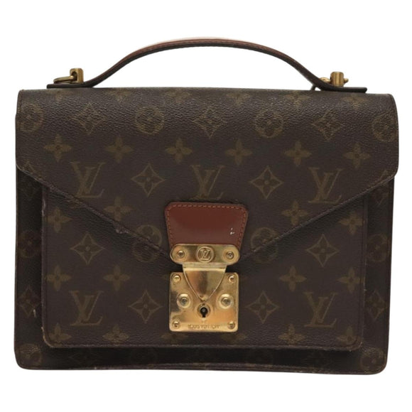 LOUIS VUITTON Monogram Monceau 26 Shoulder Bag M51187 LV Auth BA4477