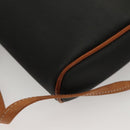 Christian Dior Shoulder Bag Leather PVC Black Brown Auth BA4478-13