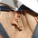 Christian Dior Shoulder Bag Leather PVC Black Brown Auth BA4478-19