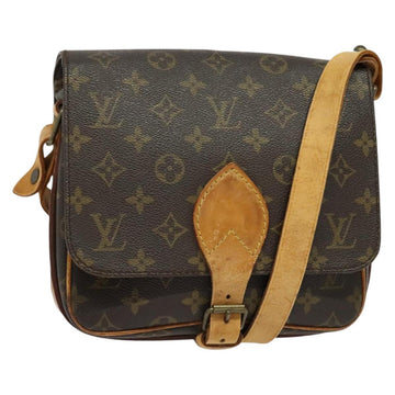 LOUIS VUITTON Monogram Cartesier MM Shoulder Bag M51253 LV Auth BA4488
