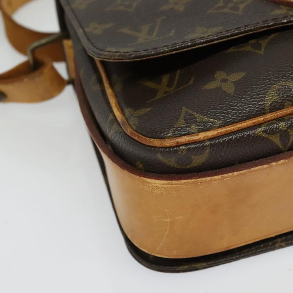 LOUIS VUITTON Monogram Cartesier MM Shoulder Bag M51253 LV Auth BA4488